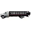 Stake bed truck