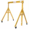 yellow gantry crane product shot