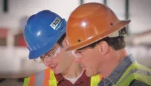 two men in hard hats
