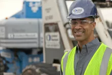 worker in PPE