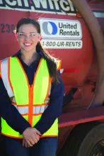 Woman Onsite