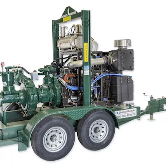 Green Vacuum Assisted product image with white background