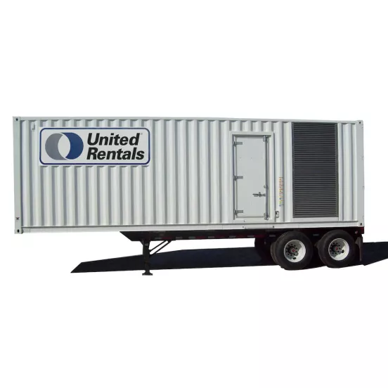 White 1,600kW towable generator