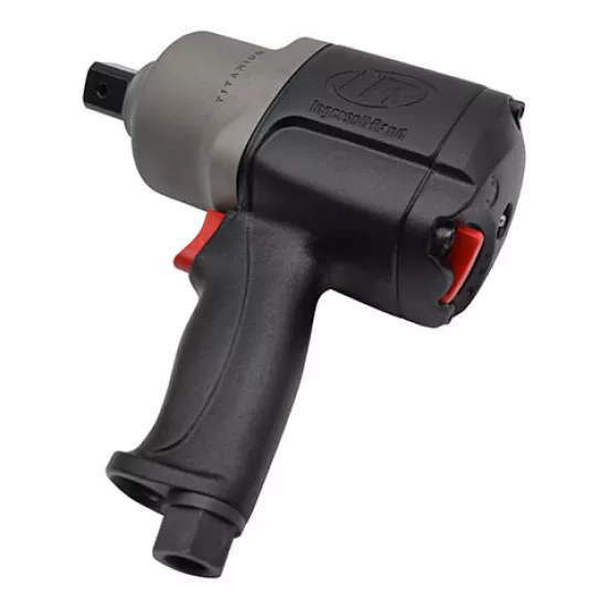 Silver and black Ingersoll Rand 1 inch drive Air Impact Wrench with a Pistol Grip