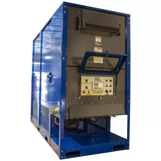 Blue and gray Load Bank