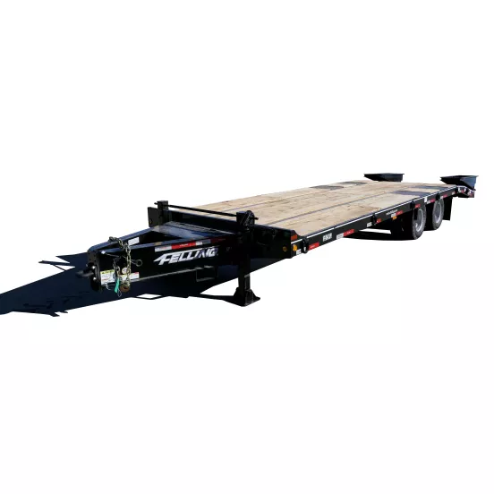 Black Felling Tandem Axle Equipment Trailer