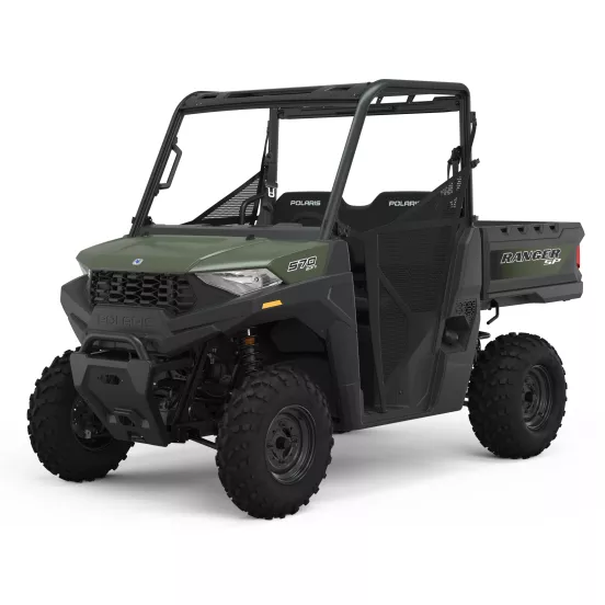 Green Polaris Ranger 2-Seat UTV, 4WD, Gas