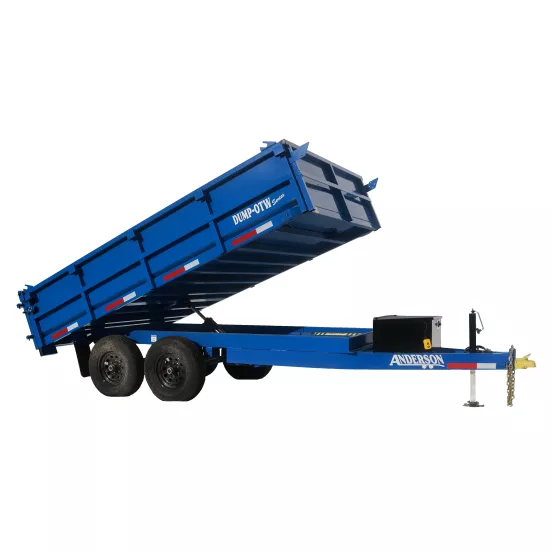 Blue Anderson Dump Trailer