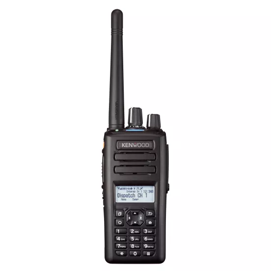 Black KENWOOD Two-way Radio, Digital, Explosion-proof, UHF, 450MHz