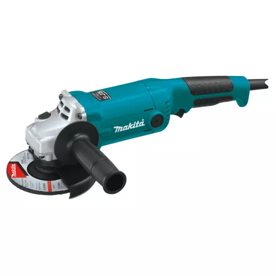 Green MAKITA Angle Grinder, Electric-powered, 11,000 rpm, 5 in.