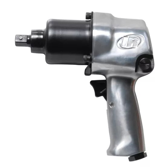 Silver and black INGERRAND Air Impact Wrench, 1/2 in.