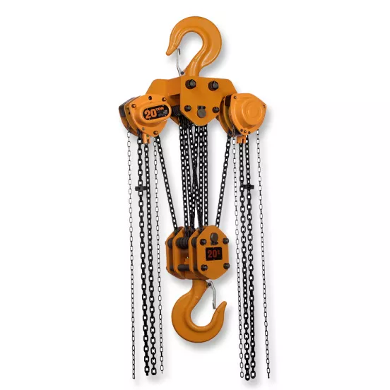 Orange KITO Manual Chain Hoist, 10 Tons
