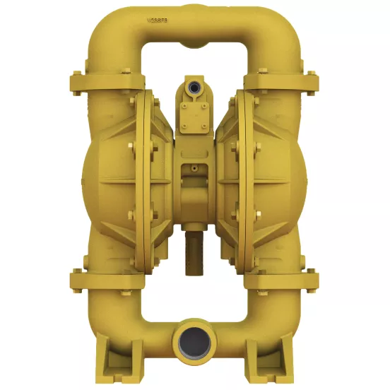 Yellow Versamatic Diaphragm Pump