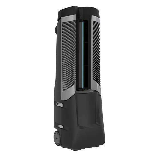 Black and gray GENERIC 9,000 CFM Evaporative Cooling Fan