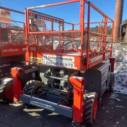 2018 Skyjack SJ6826RT Rough Terrain Scissor Lift