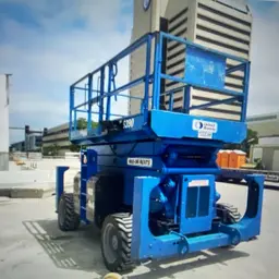 2017 Genie GS-5390 RT Rough Terrain Scissor Lift