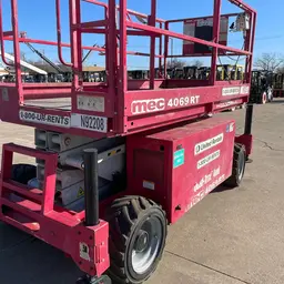 2015 MEC 4069RT Rough Terrain Scissor Lift