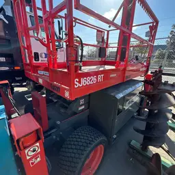 2015 Skyjack SJ6826RT Rough Terrain Scissor Lift