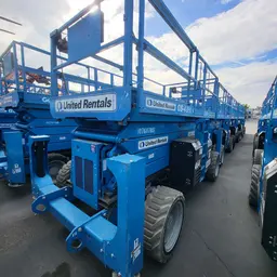 2018 Genie GS-4390 RT Rough Terrain Scissor Lift