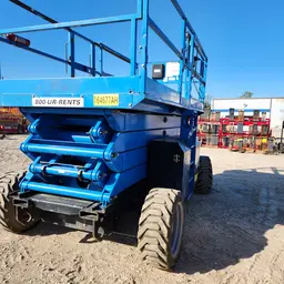 2016 Genie GS-4390 RT Rough Terrain Scissor Lift