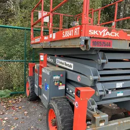 2017 Skyjack SJ8841RT Rough Terrain Scissor Lift
