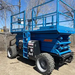 2016 Genie GS-4390 RT Rough Terrain Scissor Lift