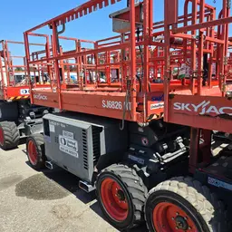 2017 Skyjack SJ6826RT Rough Terrain Scissor Lift
