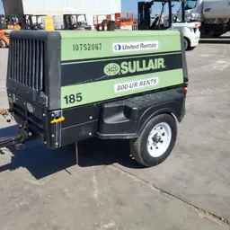 2018 Sullair 185DPQ-KU-T3 Air Compressor