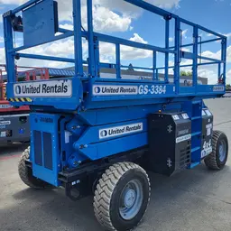 2021 Genie GS-3384 RT Rough Terrain Scissor Lift