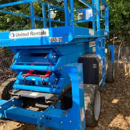 2018 Genie GS-4390 RT Rough Terrain Scissor Lift