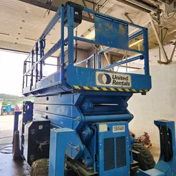 2015 Genie GS-5390 RT Rough Terrain Scissor Lift