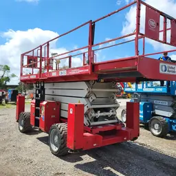 2016 MEC 6092RT Rough Terrain Scissor Lift