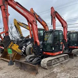 2017 Kubota KX080-4SR3A Mini Excavator
