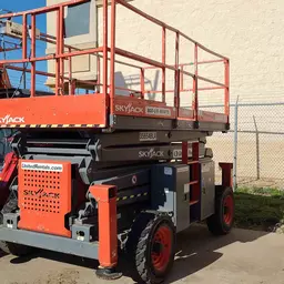 2016 Skyjack SJ8841RT Rough Terrain Scissor Lift