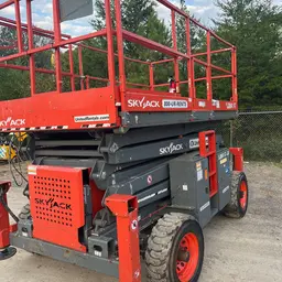 2018 Skyjack SJ8841RT Rough Terrain Scissor Lift