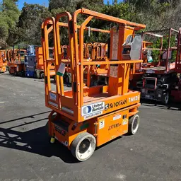 2019 Snorkel TM12E Self-Propelled One-Person Lift