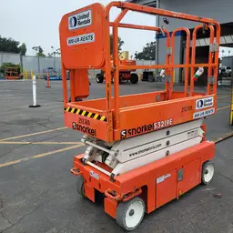 2018 Snorkel S3219E Scissor Lift