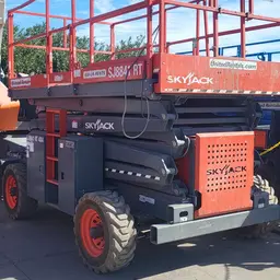 2018 Skyjack SJ8841RT Rough Terrain Scissor Lift