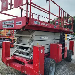 2016 MEC 6092RT Rough Terrain Scissor Lift