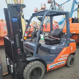 2022 Toyota 8FGU25 LP ONLY Warehouse Forklift