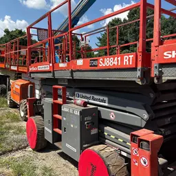 2016 Skyjack SJ8841RT Rough Terrain Scissor Lift