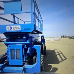2017 Genie GS-5390 RT Rough Terrain Scissor Lift