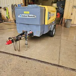 2017 Atlas Copco XATS 400 JD8FT4 Air Compressor