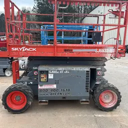 2017 Skyjack SJ6832RT Rough Terrain Scissor Lift
