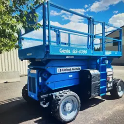 2016 Genie GS-4390 RT Rough Terrain Scissor Lift