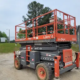 2017 Skyjack SJ8841RT Rough Terrain Scissor Lift