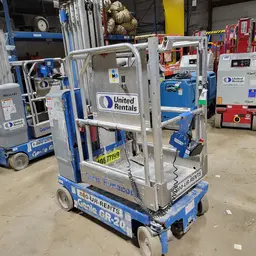 2017 Genie GR-20 Self-Propelled One-Person Lift