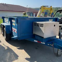 2018 Towmaster T-9HD 10FT GAS Dump Trailer