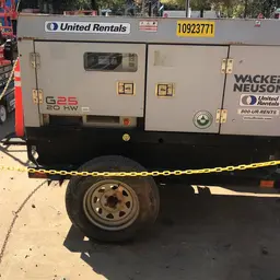 2019 Wacker Neuson G25 T4F Diesel Generator