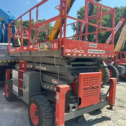 2018 Skyjack SJ8841RT Rough Terrain Scissor Lift